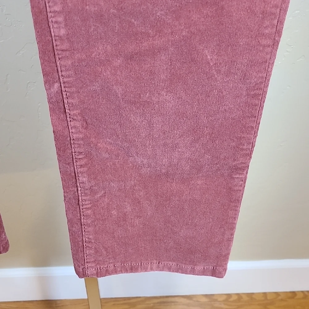 St. John's‎ Bay Straight Leg Corduroy Pants - Dark Mauve Size 16P